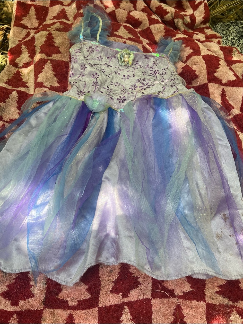 Disney Purple and Blue Fairy Princess Costume Dress